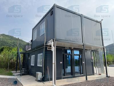 Chine Maison de conteneurs en acier détachable, maison de conteneurs préfabriquée Villas à vendre