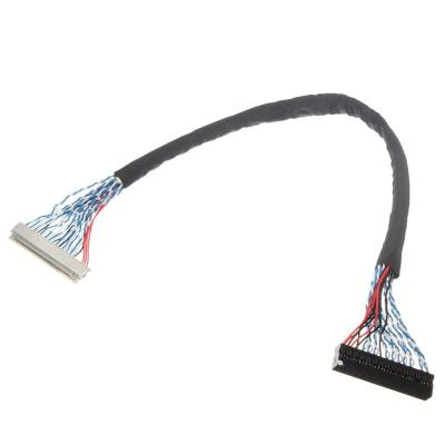 China Bronze Tin Plated Terminal LVDS 30 Pin Cable for Custom Electrical Needs in EU Market for sale