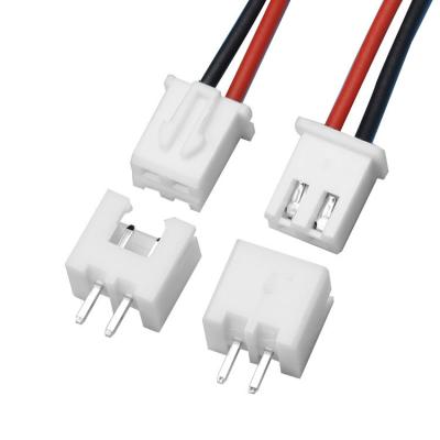 China OEM ODM Wire Harness JST XH 2.54mm Pitch XHP-2 Male to Female Connector Extension Wiring Harness for sale
