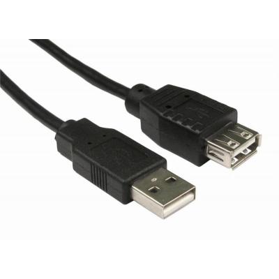 China PVC Jacket USB 2.0 Extension Cable for ODM OEM Rohs Compliant Fast Charging Computer for sale
