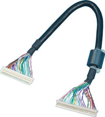 China Customized Wire Length 40Pin LVDS Cable for Laptop LCD in North America's Main Market for sale