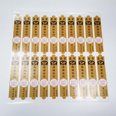China CMYK Colored Sticker Paper BOPP Laminated Glossy Self Adhesive Labels for sale