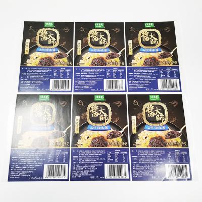 China Semi Matte Food Pack Label CMYK BOPP Printable Self Adhesive Labels for sale