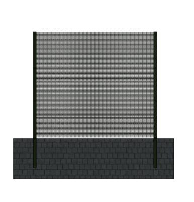 China Welded 358 Mesh Fencing Panels Anti Climb High Security for sale
