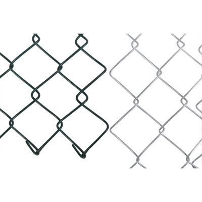 China Fio comercial Mesh Interlink Wire Fences do ciclone do metal do PVC de Mesh Fence Galvanized do fio da corrente de 5 pés à venda