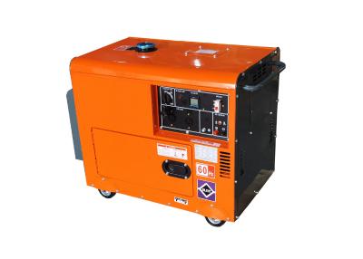 中国 ISO9001 6kwの無声ディーゼル発電機の単一フェーズのディーゼル発電機3000RPM 販売のため