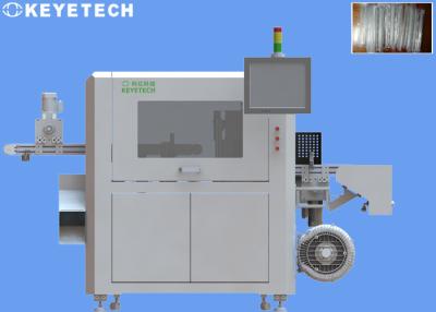 China Straw Defective Product Inspection Machine with Automatic Labeling System for sale