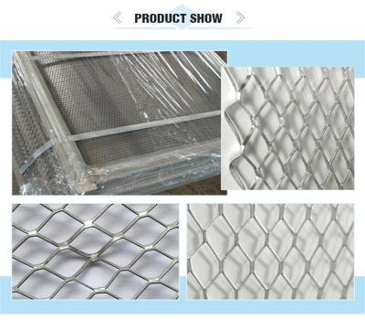 China Galvanized Expandable Wire Mesh , Stucco Expanded Metal Lath for sale