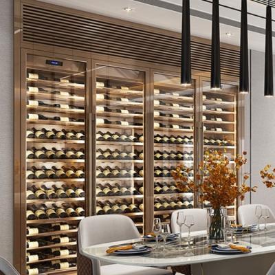 China Constant Temperature Controlled Wine Cabinet Climate Controlled Wine Storage for sale