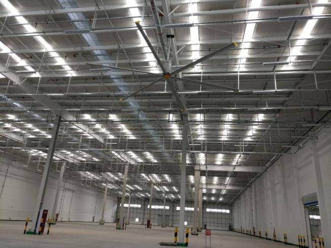 Bi Air Blower Hvls Ventilation Industrial Ceiling Fan with High Efficiency Energy Saving Large Size Fan