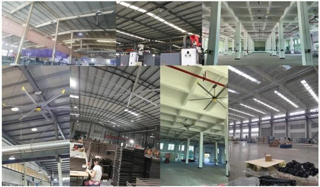 5.0m 16FT Big Industrial Ceiling for From Warehouse Cooling and Air Ventilation