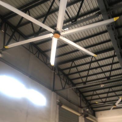 China OEM Support 5.0m 16FT Big HVLS Ceiling Fan for Air Cooling and Ventilation à venda