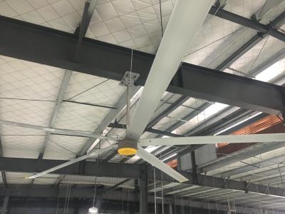 China 12FT Gearbox Motor Indoor Air Warehouse HVLS Industrial Fans for sale