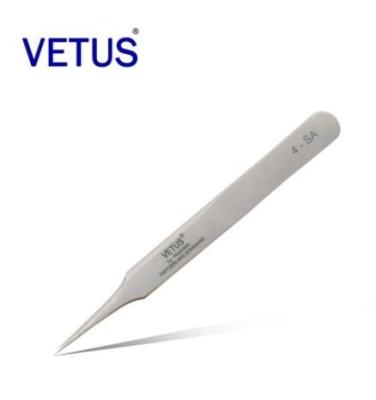 China VETUS High Precision Stainless Steel Tweezer Anti Acid Non Corrosive for sale