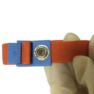 Chine Rupture réglable de l'anti de poignet d'OIN/GV de bande bracelet statique élastique 4MM d'Esd à vendre