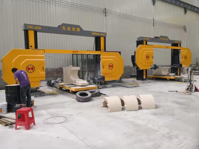 Diamond wire saw cutting application