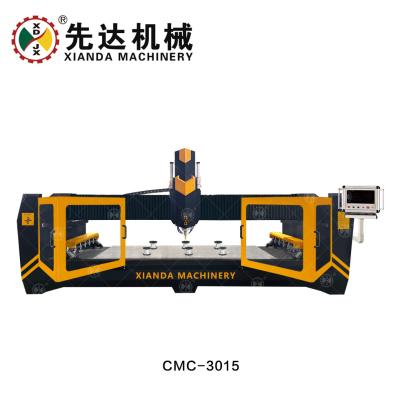 China 3 Axis CNC Center Stone Carving Machine 2D 3D Art Words for sale