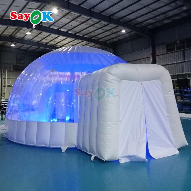 pvc inflatable dome tent