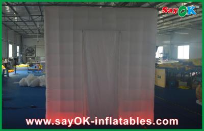 China Inflatable Photo Booth Rental Safe Graduation Black And White Photo Booth PVC Excellent Design for sale
