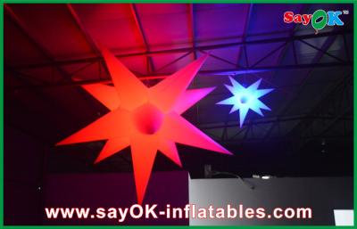 China Customized Popular Inflatable Lighting Decoration Inflatable Stars Lighted For Club Bar for sale