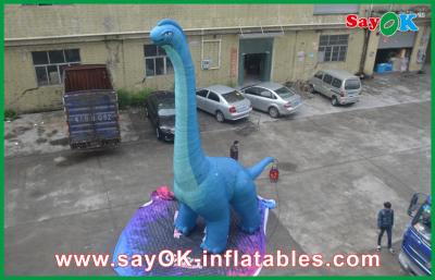 China Inflatable Christmas Dinosaur Fire Proof Inflatable Dragon Toy Dinosaur Oxford Cloth With CE / UL Blower for sale
