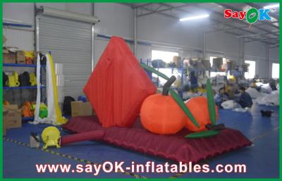 China Red Lucky New Year Big Festival Inflatable Products 210D Oxford Cloth For Event for sale