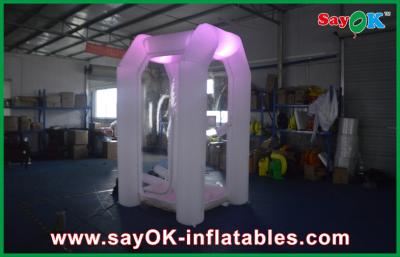China Factory Price Inflatable Money Cube Air Catching Money Game Cash Cube with LED Light for sale