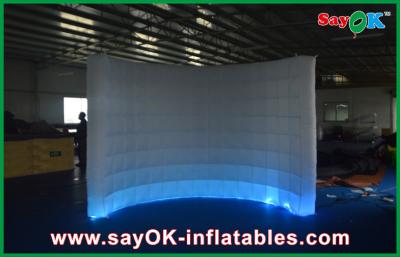 China Inflatable Led Photo Booth Mini Led Inflatable Paint Photo Booth Tent For Wedding Decoration for sale
