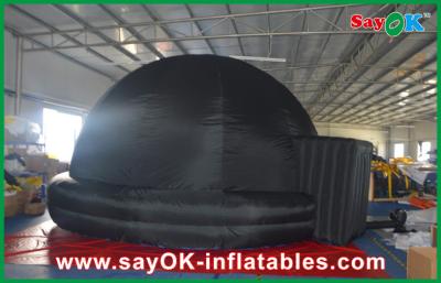 China 15m  Hangout Oxford Cloth Inflatable Dome Structures Digital Projection Show Use for sale