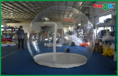 中国 賃貸料のための透明なキャンプの膨脹可能な空気テントのゆとりの膨脹可能な泡テント 販売のため
