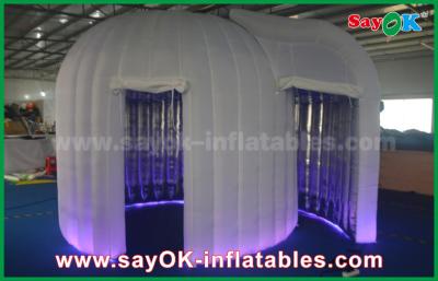China Advertising Booth Displays Wedding Led Spray Inflatable Booth For Sale , Two Years Warranty for sale