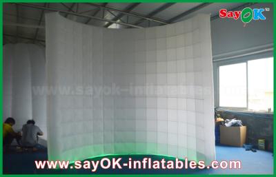 China fondo inflable de la pared de 3mLx2.3mH LED con la luz cambiante del color para tomar la foto en venta