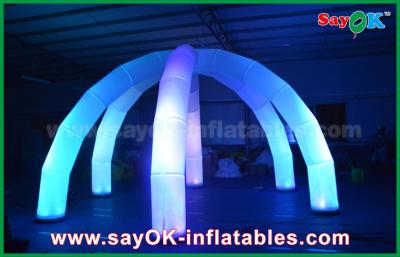 China Arch For Wedding Led Lighting Decoration Inflatable Arch / Round Arch Six Leg With Figure for sale