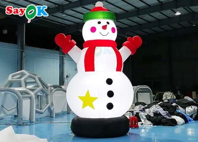China 210D Oxford Cloth Inflatable Christmas Ornaments For Activity Decoration for sale