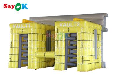 China OEM Bank Vault Interactive Inflatable Game Inflatable IPS Shooting Game for sale