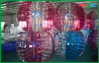 China Giant Inflatable Games TPU Bubble Ball PVC Inflatable Sports Games / Bumper Body Ball For Team Games for sale