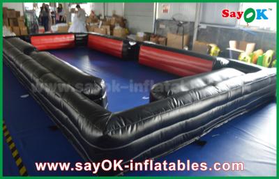 China Inflatable Yard Games New Billiard Football Inflatable Table Soccer Pool Game Inflatable Snooker Ball Field for sale