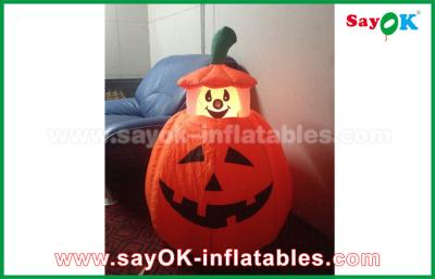 China Halloween LED light Inflatable Holiday Decorations , Human skeleton Inflatable Cartoon Characters for sale