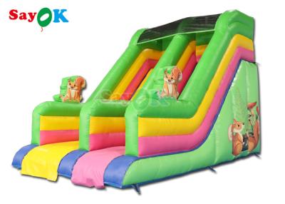China Commercial Grade Inflatable Water Slide Custom Rainbow Inflatable Slide à venda