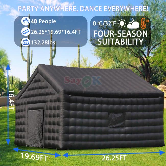 inflatable nightclub