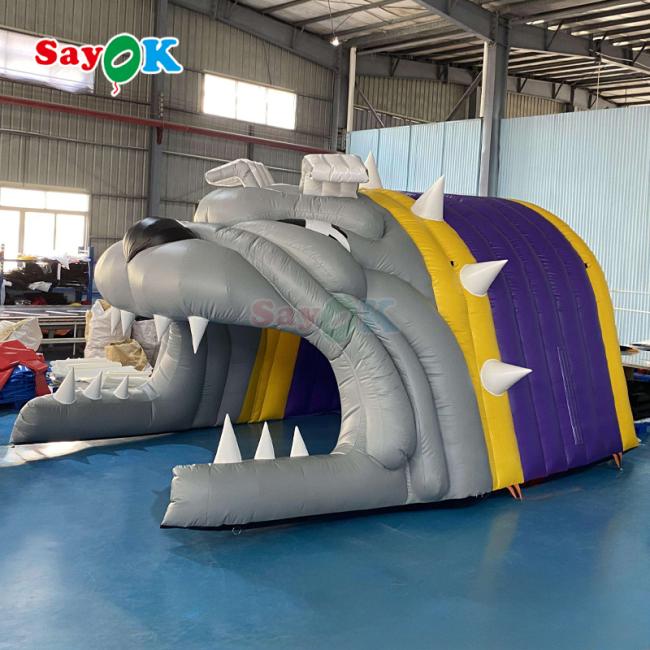 inflatable football tunnel