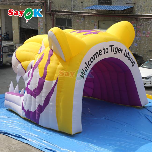 inflatable tunnel tent
