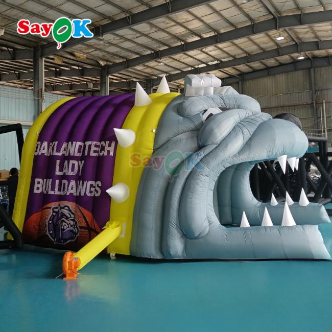 inflatable tunnel bulldog