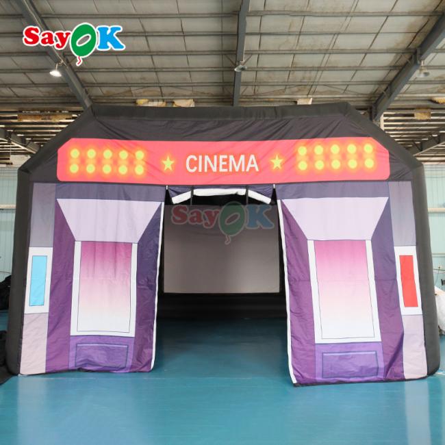 inflatable movie theater