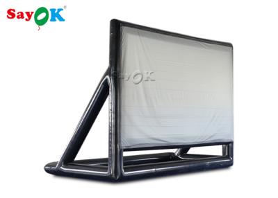 China Inflatable Big Screen Mobile Inflatable Movie Screen Rear Projection With Blower Easy To  Carry for sale