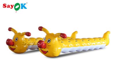 China Inflatable Animal Balloons 6m Funny Carnival Decoration Inflatable Caterpillar For Team Building Games for sale