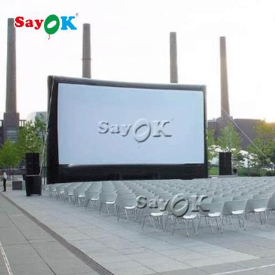 China Air Screen Public Venue Film Festival ROHS Inflatable Movie Screen for sale