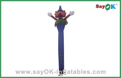 China Inflatable Tall Man Single Leg Clown Type Inflatable Air Dancer , Blow Up Dancing Man for sale