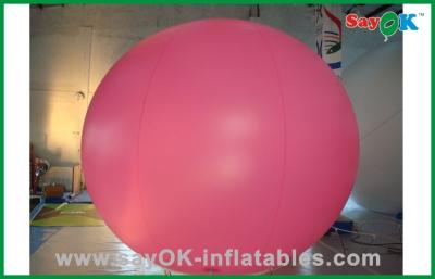 China Pink Color Inflatable Balloon Outdoor Inflatable Helium Balloon for sale