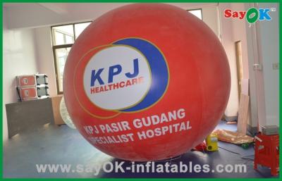 China O grande hélio vermelho Balloons o balão inflável comercial do gás do hélio dos produtos à venda